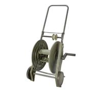 Verve Green Freestanding Empty Hose Cart With Wheels