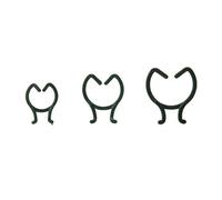 Verve Green Plant Clip, Set Of 40