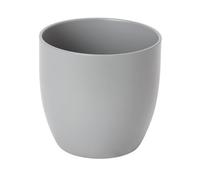 Verve Grey Ceramic Plant Pot (Dia) 16Cm, (H)15Cm, 2.1L