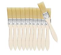 Verve Jelly 1 Inch/2.54cm Chip Paint Brushes (50 Pack) - Professional Wooden Handle Paint Brush Set for Paint, Stains, Varnishes, Glues and Home DIY