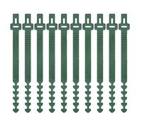 Verve Jelly 10Pcs Heavy Duty Plant Ties, 24CM Adjustable Tree Ties Straps Interlock Garden Plant Ties for Shrub Rose Tree Support