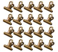 Verve Jelly 20 Pack Metal Binder Clips Bulldog Binder Clips Large Hinge Paper Clips Clamps for Food Bags, Pictures Photos, Art Crafts, Home Office Supply
