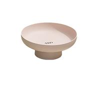 Verve Jelly Plastic Fruit Bowl - Decorative Fruit Basket - Multifunctional Storage Tray, Lightweight, Shatterproof, Dishwasher Safe, BPA Free, 26 X 26 X 11.5 CM