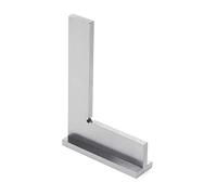 Verve Jelly Precision Machinist Square 4 Inch Engineer Square 90 Degree Right Angle Ruler Ground Hardened Steel with Seat 100x70mm(4x2.8 inch)