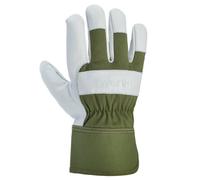 Verve Leather Deep Lichen Green Gardening Gloves X Large, Pair
