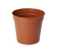 Verve Lei Terracotta Plastic Grow Pot (Dia) 18Cm, (H)15Cm, 2.43L
