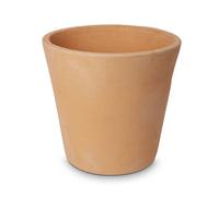 Verve Mali Matt White Washed Terracotta Plant Pot (Dia) 40Cm, (H)38Cm, 43L