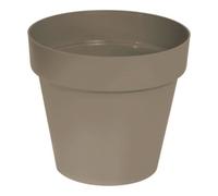 Verve Matt Chocolate Plastic Plant Pot (Dia) 40Cm, (H)35.4Cm