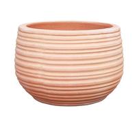 Verve Matt Natural Terracotta Plant Pot (Dia) 36Cm, (H)23Cm, 21L