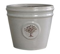 Verve Moon Beam Ceramic Plant Pot (Dia) 20Cm, (H)18Cm, 3L
