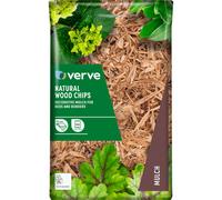 Verve Natural Woodchip Mulch 100L Bag