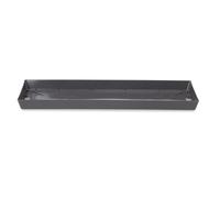 Verve Nurgul Grey Trough Saucer (Dia)60Cm (L)53.5Cm