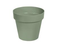 Verve Nurgul Matt Deep Lichen Green Plastic Plant Pot (Dia) 40Cm, (H)35.4Cm, 29L