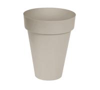 Verve Nurgul Matt Peyote Plastic Plant Pot (Dia) 46Cm, (H)57.7Cm, 55L