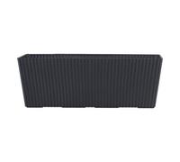 Verve 17L Black Plastic Rectangular Trough (H)21Cm (W)60Cm (D)60Cm