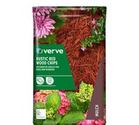 Verve Red Woodchip Mulch 100L Bag