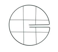Verve Steel Grid Plant Support (L)3Cm (Dia)43Cm