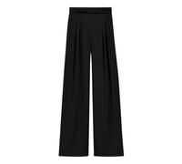Verve Trousers- female- Max Mara Studio- Wide Trousers- Black- 2XS- Trousers 2XS