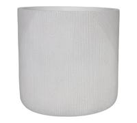 Verve White Fibreclay Plant Pot (Dia) 36Cm, (H)36Cm