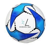 VERVELINE H2O TPU Soccer Ball | Soccer Balls Size 5 | Ideal for Clubs & Academies | Best for Youth & Adults | Indoor & Outdoor Training, White / Blue / Black