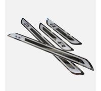 VERVELINK 4Pcs Duty Stainless Steel Car Threshold Protectors Fits for VW Golf Mk6 Mk7 Mk7.5 GTI Door Sill Scuff Guard Threshold Cover Pedal Styling Decoration Accessory