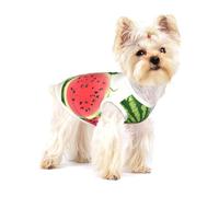 Very appetizing Cartoon Watermelon Cotton Dog Shirt – Soft Breathable Dog Shirt for Dogs Cats Boy Girl Pet Tshirt,Suitable for Small Pets