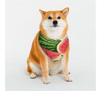 Very Appetizing Cartoon Watermelon Dog Bandana for Small Medium Large Dogs, Cat Dogs Kerchief Triangle Bibs Scarf for Girl Or Boy