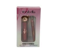 Very Bella Kiss Combo - Kids’ Lip Tint & Lip Pencil Set - Safe, Washable & Non-Toxic Makeup for Girls - Ideal for Dress-Up, Roleplay & Beauty Fun - Creative Gift for Ages 6+