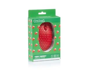 Very Berry Strawberry Wireless Computer Mouse
