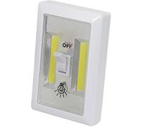Very Bright Cool White LED Night Light - Cordless Battery Switch Lamp/Torch - Magnetic Portable Battery Powered COB - Perfect for use in Children's Rooms, Hallways, Cupboards, Garages & Sheds