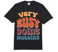 Very Busy Doing Nothing Comfort Colors Adult Heavyweight T-Shirt