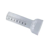 Very Clear Rain Measurement Tube with Double Gradations Precipitation Gauges for Accurate Weather Trackings Baking Needs High Borosilicate Glass Rain Meter