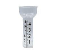 Very Clear Rain Measurement Tube with Double Gradations Precipitation Gauges for Accurate Weather Trackings Baking Needs High Borosilicate Glass Rain Meter