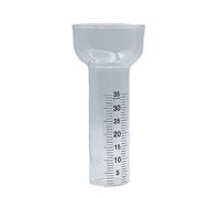 Very Clear Rain Measurement Tube with Double Gradations Precipitation Gauges for Accurate Weather Trackings Baking Needs Patios Weatherproof Precipitation Measurement Tool