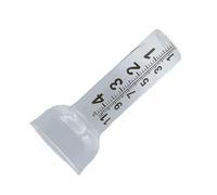 Very Clear Rain Measurement Tube with Double Gradations Precipitation Gauges for Accurate Weather Trackings Baking Needs Not Tipping Wide Base Rain Measurement Tool