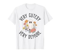 Very Cutesy Very Demure Cute Halloween Ghost Costume T-Shirt