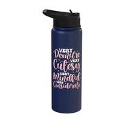 Very Demure Very Cutesy Very Mindful Very Considerate Stainless Steel Insulated Water Bottle