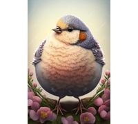 Very Fat Bird Jigsaw Puzzle - Adult Puzzle with Stunning Artwork - for Lasting Fun and Display - Challenging Brain Exercise, for Puzzle Lovers_1000pcs