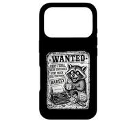 Very Feral Unhinged Raccoon Chaos Humor Case for iPhone 17 Pro