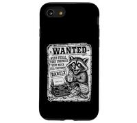 Very Feral Unhinged Raccoon Chaos Humor Case for iPhone SE (2020) / 7/8