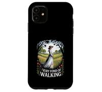 Very Fond of Walking Pride and Prejudice Hiking Jane Austen Case for iPhone 11