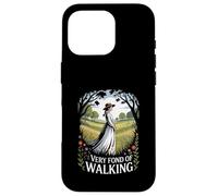 Very Fond of Walking Pride and Prejudice Hiking Jane Austen Case for iPhone 16 Pro