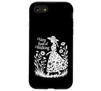 Very Fond of Walking Pride and Prejudice Hiking Jane Austen Case for iPhone SE (2020) / 7/8