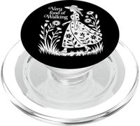 Very Fond of Walking Pride and Prejudice Hiking Jane Austen PopSockets PopGrip for MagSafe