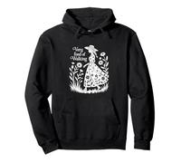 Very Fond of Walking Pride and Prejudice Hiking Jane Austen Pullover Hoodie
