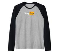 Very Gay - Sexy Gifts for Gay Women Raglan Baseball Tee