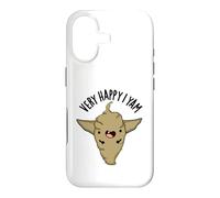 Very Happy I Yam Funny Veggie Pun Case for iPhone 17