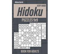 Very Hard Hidoku Puzzles 9x9 Book for Adults: 200 Very Hard Hidoku For Advanced Players