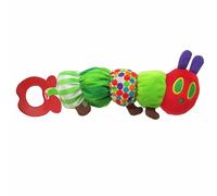Very Hungry Caterpillar Beanie Rattle Teether Spiral Booties Wooden Activity Toy