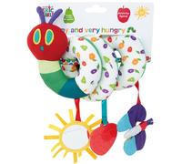 Very Hungry Caterpillar Beanie Rattle Teether Spiral Booties Wooden Activity Toy